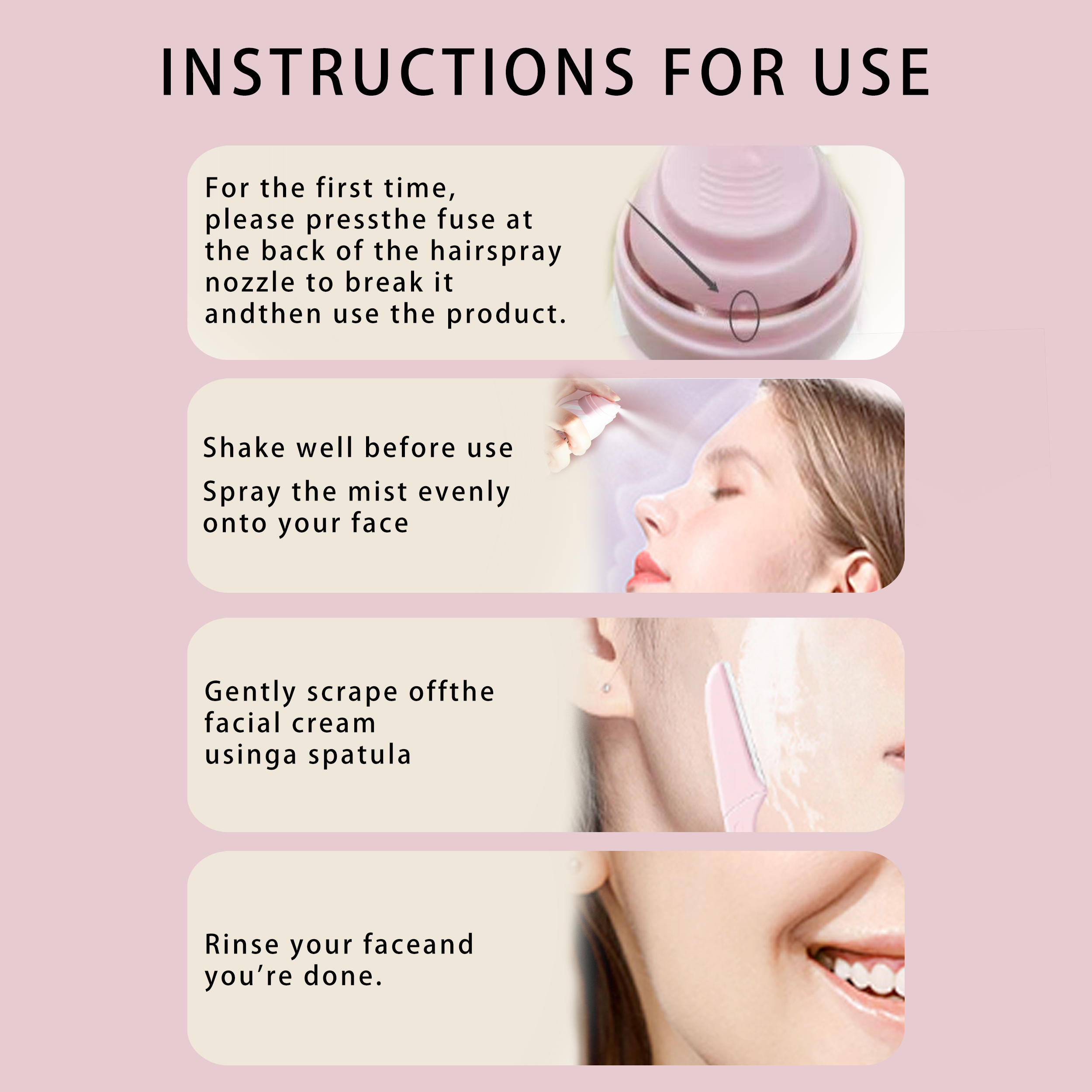 YIKAVO Body Hair ldentifier Spray Body Care Hair Removal Comfort