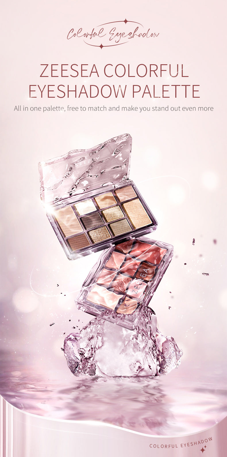 ZEESEA Dreamscape 10-Shade Eyeshadow Palette