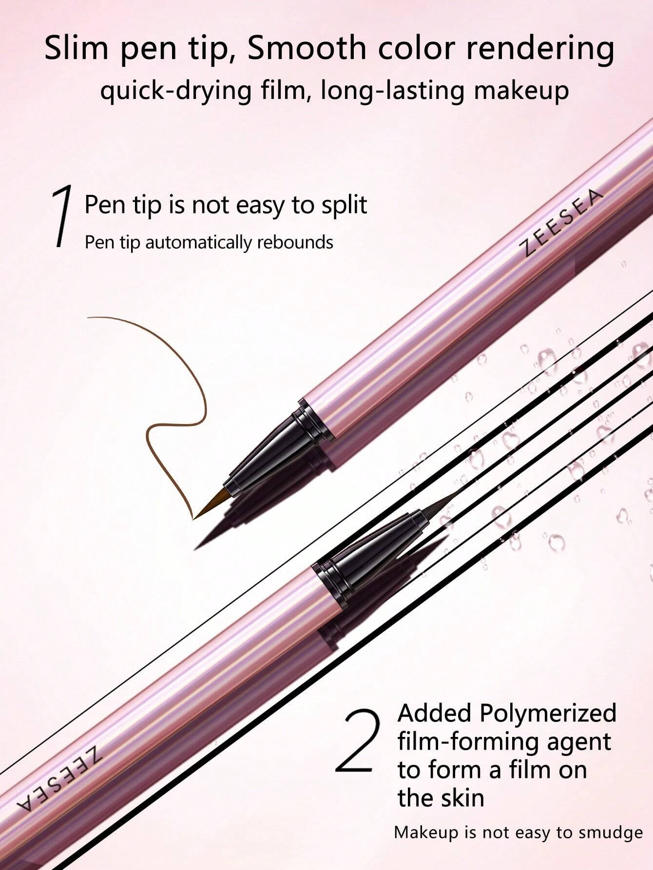 ZEESEA Micro-Fine Lock-Edge Liquid Liner