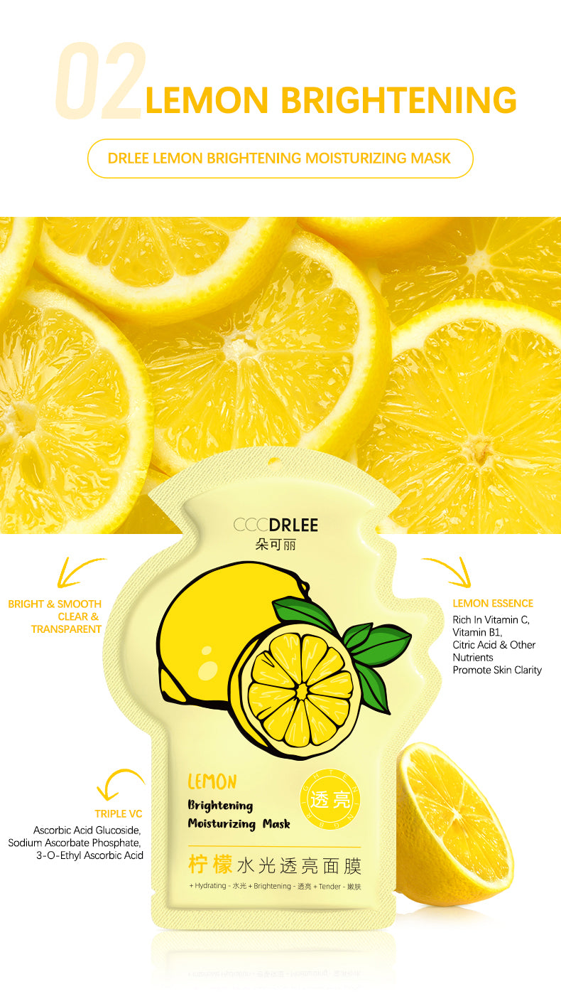 Docare Fruit-Infused Revitalizing Sheet Mask