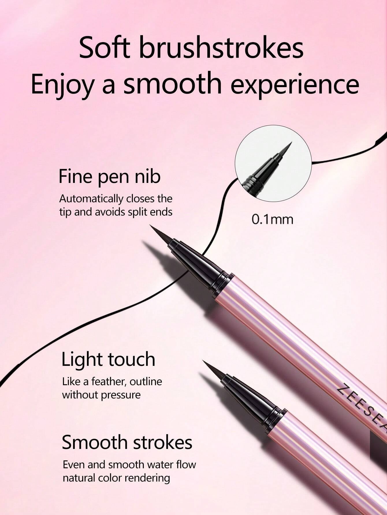 ZEESEA Micro-Fine Lock-Edge Liquid Liner
