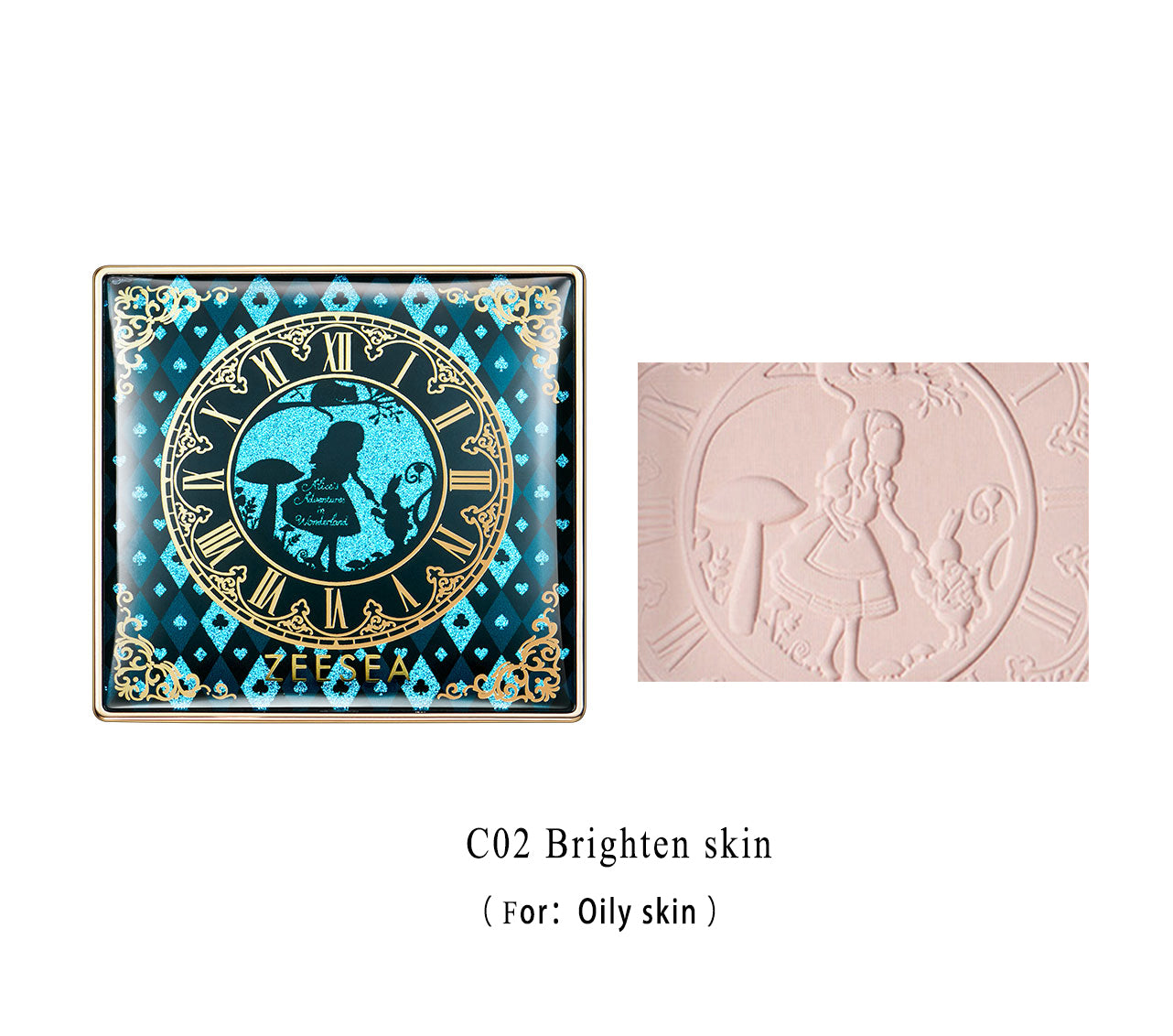 ZEESEA Sheer Silk-Matte Pressed Powder（ MH02  MH03 C01  C02）
