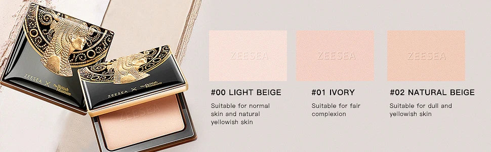 ZEESEA Travidebla Silk-Mata Premita Pudro (Tuta Serio)