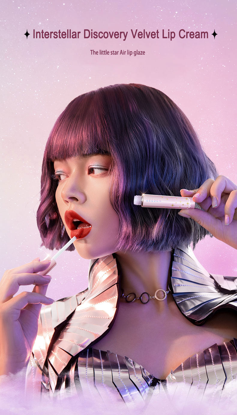 ZEESEA Galaxy Voyage Sheer Matte Lip Lacquer